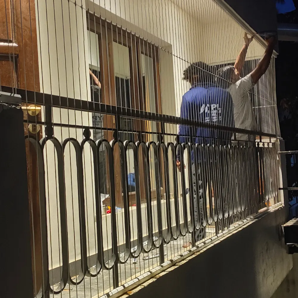 Invisible Grills Installation